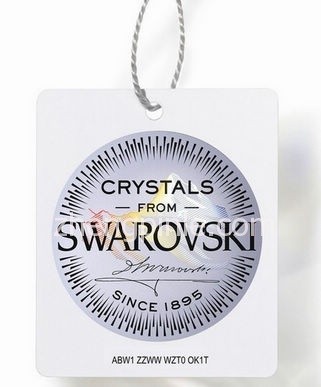施华洛世奇Swarovski水晶防伪标签吊牌