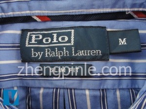 Ralph Lauren衬衫的领标