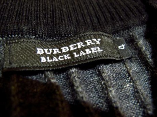 Burberry black label图示