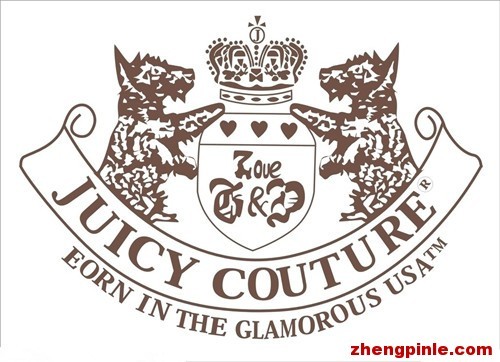 美国女装品牌橘滋Juicy Couture 品牌logo