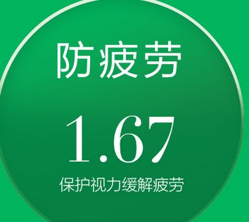 亿超眼镜片——适合近视500到800度以上