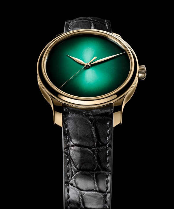 亨利慕时勇创者大三针宇宙绿限量版概念腕表