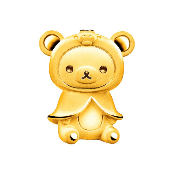 六福珠宝推出全新Rilakkuma™「轻松小熊™」系列饰品