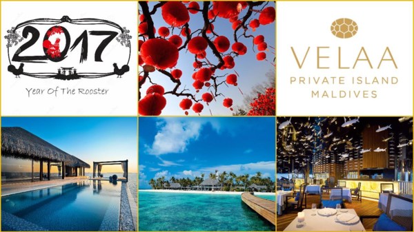 马尔代夫Velaa私人岛推出农历新年及情人节假期礼遇