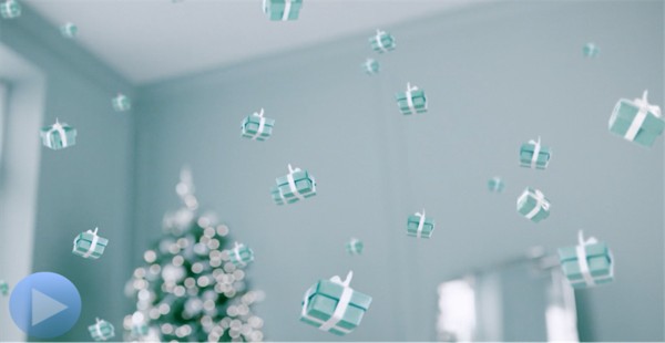 【图】蒂芙尼纽约第五大道旗舰店再度揭幕圣诞橱窗