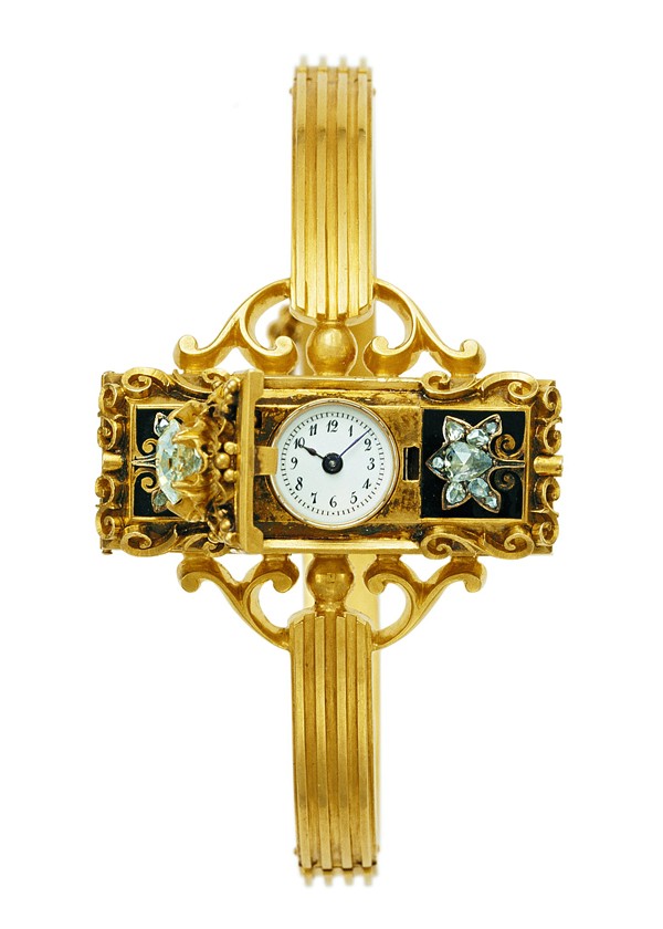 1868 年,百达翡丽为匈牙利Kocewicz 伯爵夫人制作了世上首枚瑞士腕表