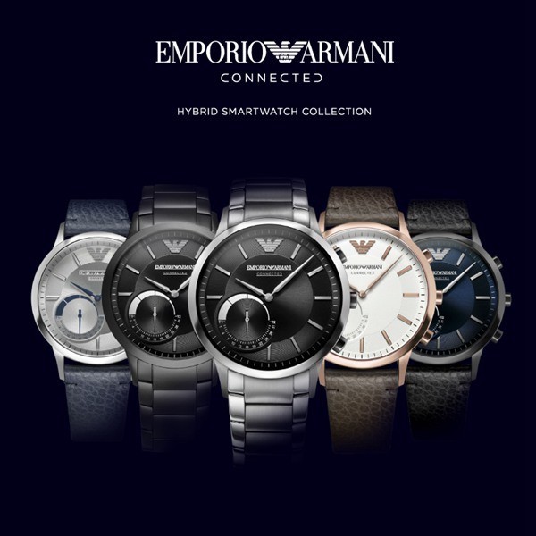 Emporio Armani推出智能可穿戴产品之智能复合腕表系列