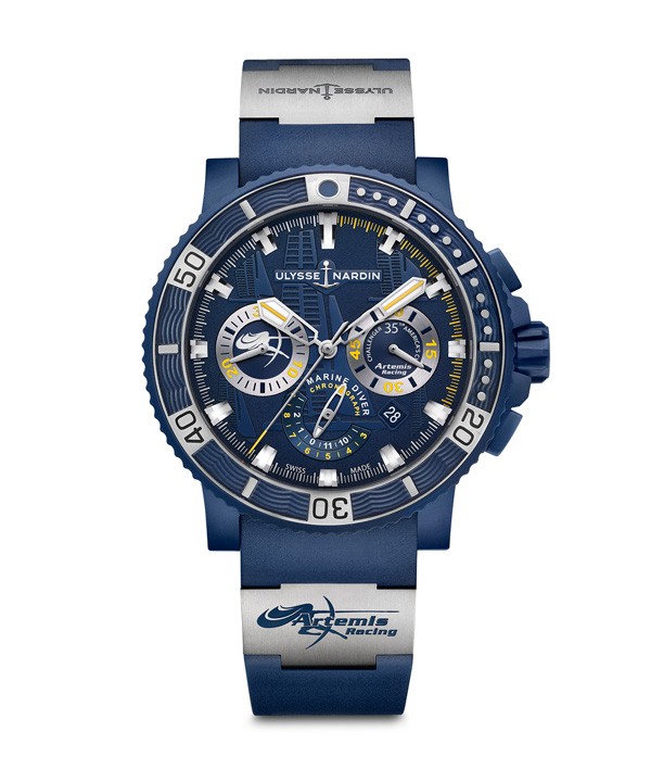 雅典Artemis Racing 限量潜水计时腕表 设计更突显时尚感