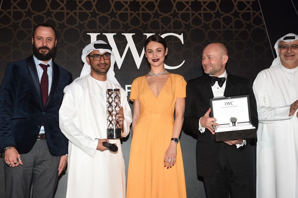 阿卜杜拉·哈桑·艾哈迈德获得第五届“IWC杰出电影人”大奖”