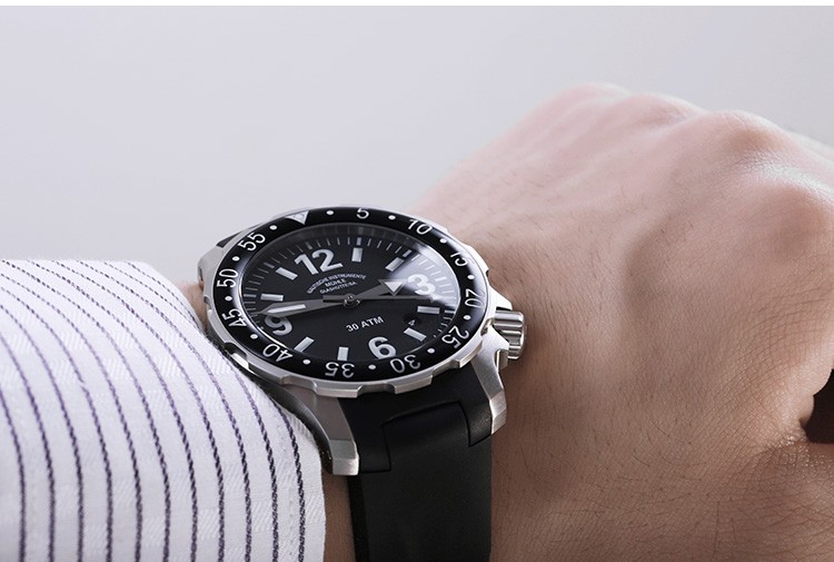 德国品牌：格拉苏蒂·莫勒Muehle·Glashuette Nautical Wristwatches 航海系列 M1-28-43-KB 机械男表（补货商品，咨