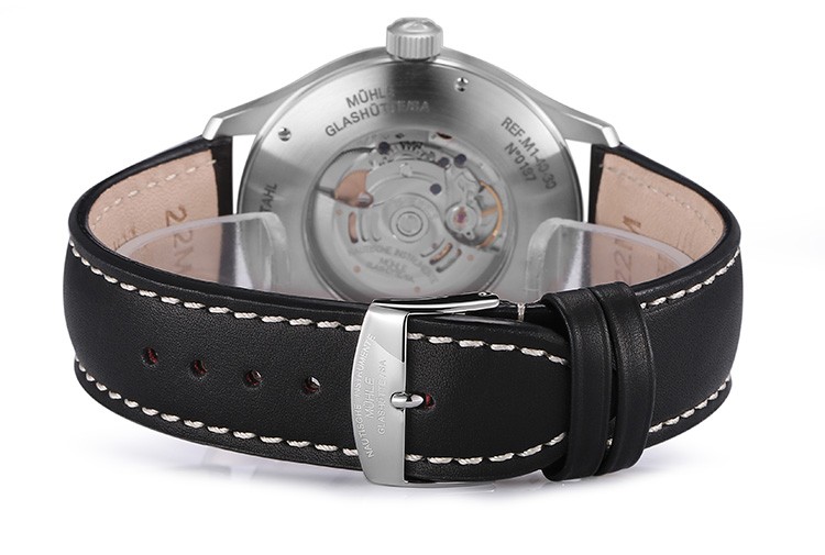 德国品牌：格拉苏蒂·莫勒 Muehle·Glashuette-Sporty Instrument Watches 运动系列 M1-40-33/7-LB 机械男表