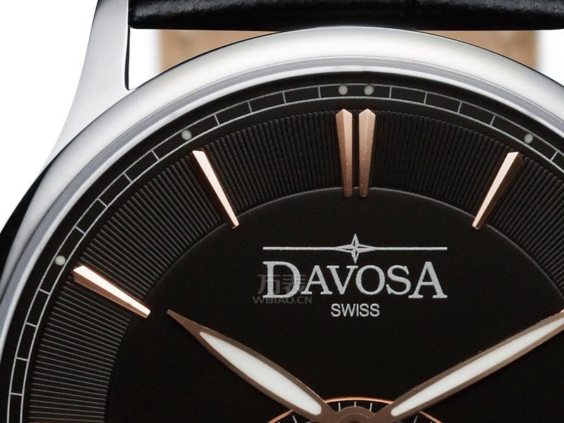 瑞士迪沃斯（DAVOSA）-Flatline系列 16248355 石英男表